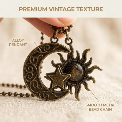 4pcs Sun & Moon Ceiling Fan Pull Chain Decorative Totem Bohemian Style Pull Chain Pendant Extension 12 Inch Lighting Ceiling Fan Beads Ball Ceiling Fan Pull Chain Extension Decorative Ornament With Connector