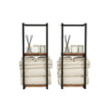 2-Tier Wall-Mounted Towel Rack | Space-Saving Bathroom Storage | MIRA