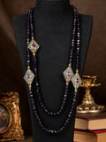 Vintage Bohemian Rhinestone Necklace & Earrings Set | MIRA
