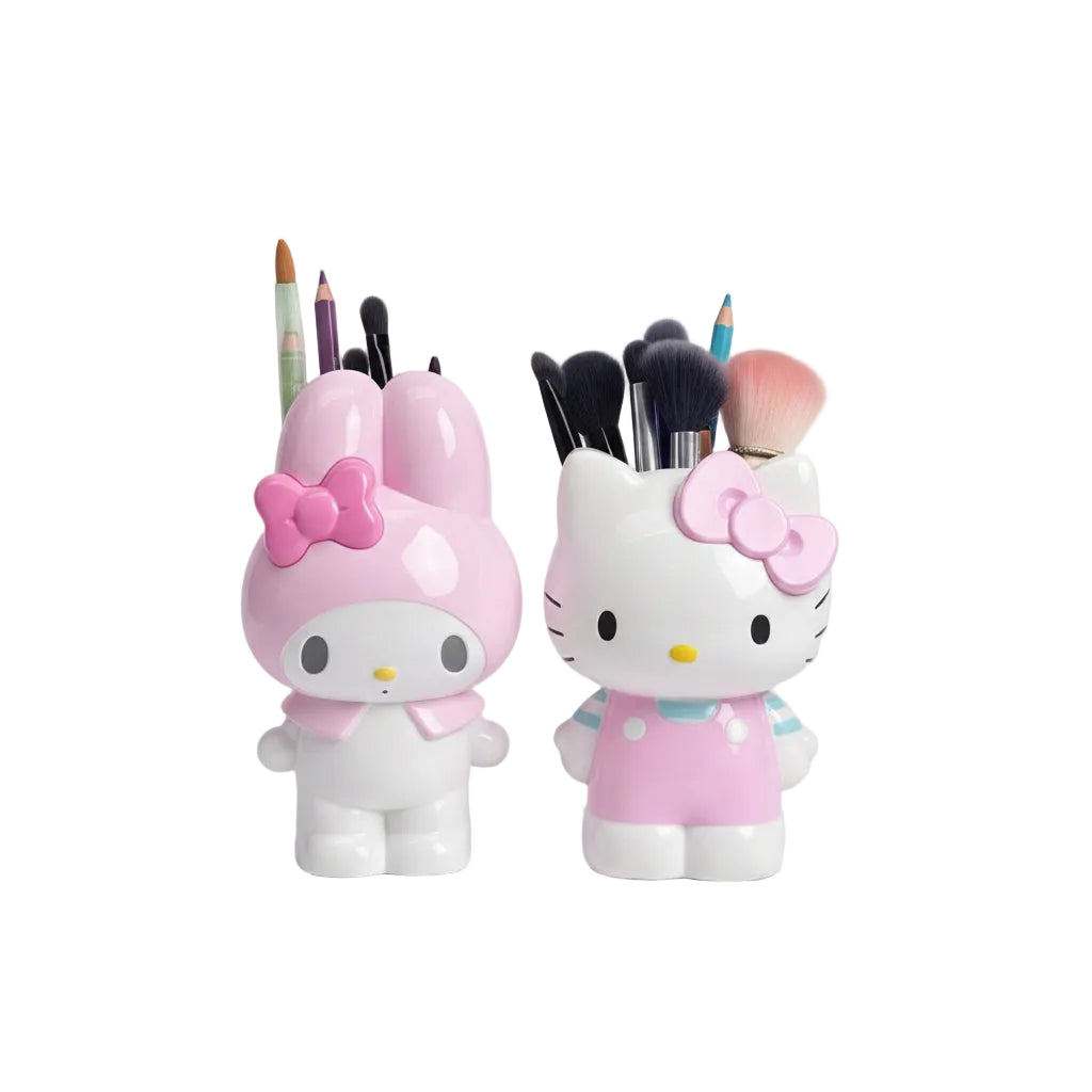 Cute Desktop Organizer | Pen Holder, Vase & Storage Box – My Melody & Hello Kitty