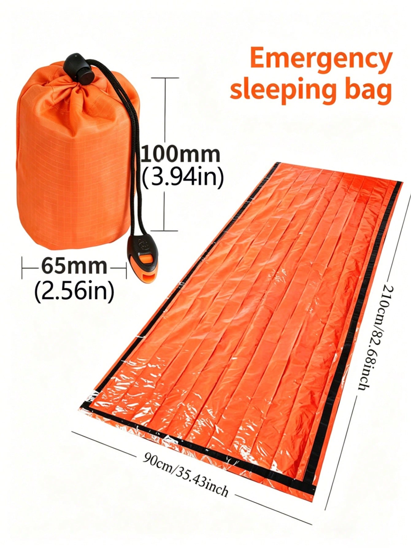 Emergency Sleeping Bag Survival Kit – Waterproof, Lightweight | MIRA