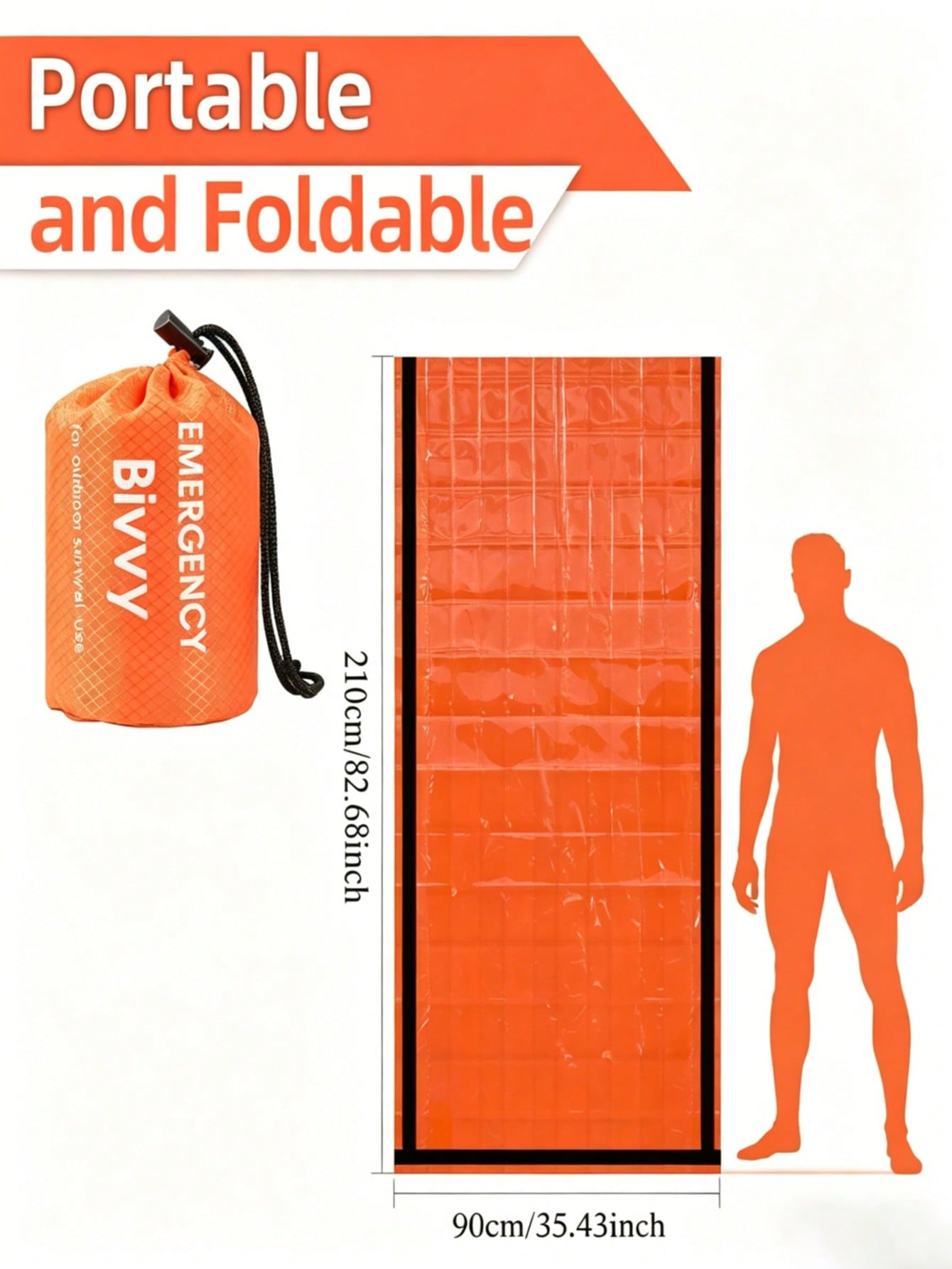 Emergency Sleeping Bag Survival Kit – Waterproof, Lightweight | MIRA