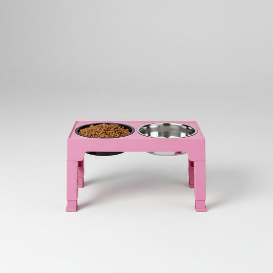 Adjustable Elevated Dog Bowl Stand
