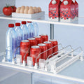 Self-Pushing Fridge Drink Organizer – Auto Can Dispenser 15 Cans | MIRA