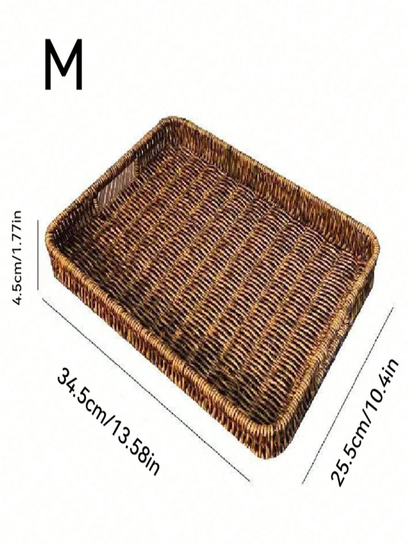 Vintage Woven Trays with Handles | Bread & Storage Baskets | MIRA