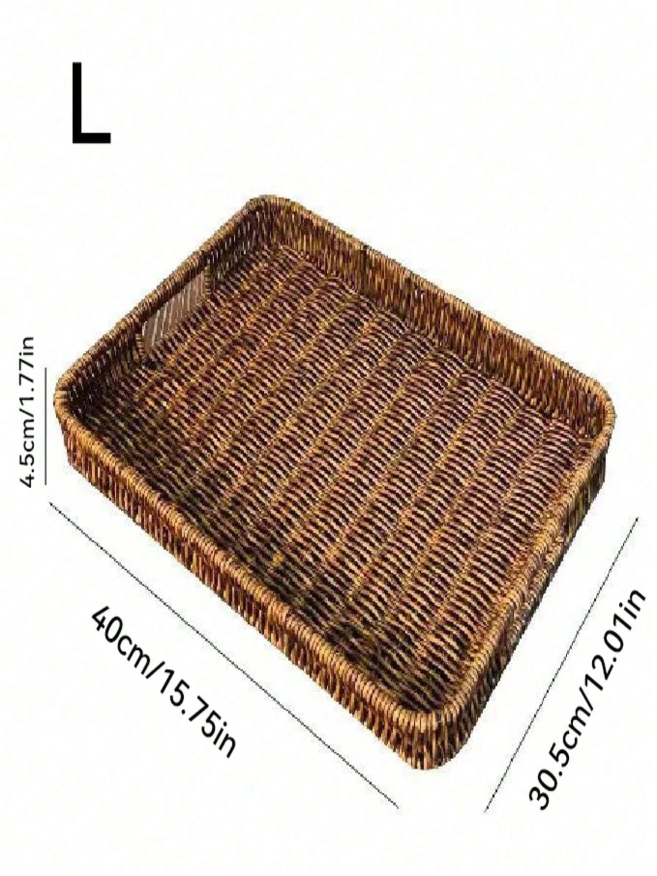 Vintage Woven Trays with Handles | Bread & Storage Baskets | MIRA