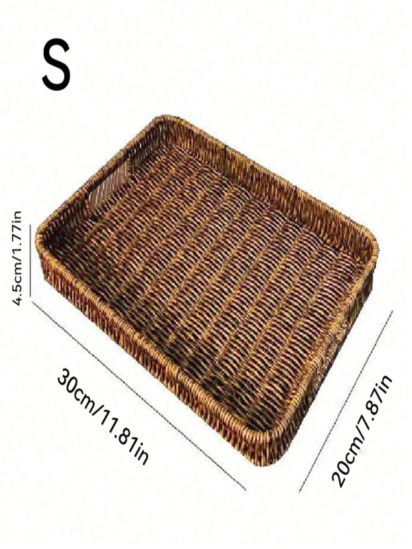 Vintage Woven Trays with Handles | Bread & Storage Baskets | MIRA
