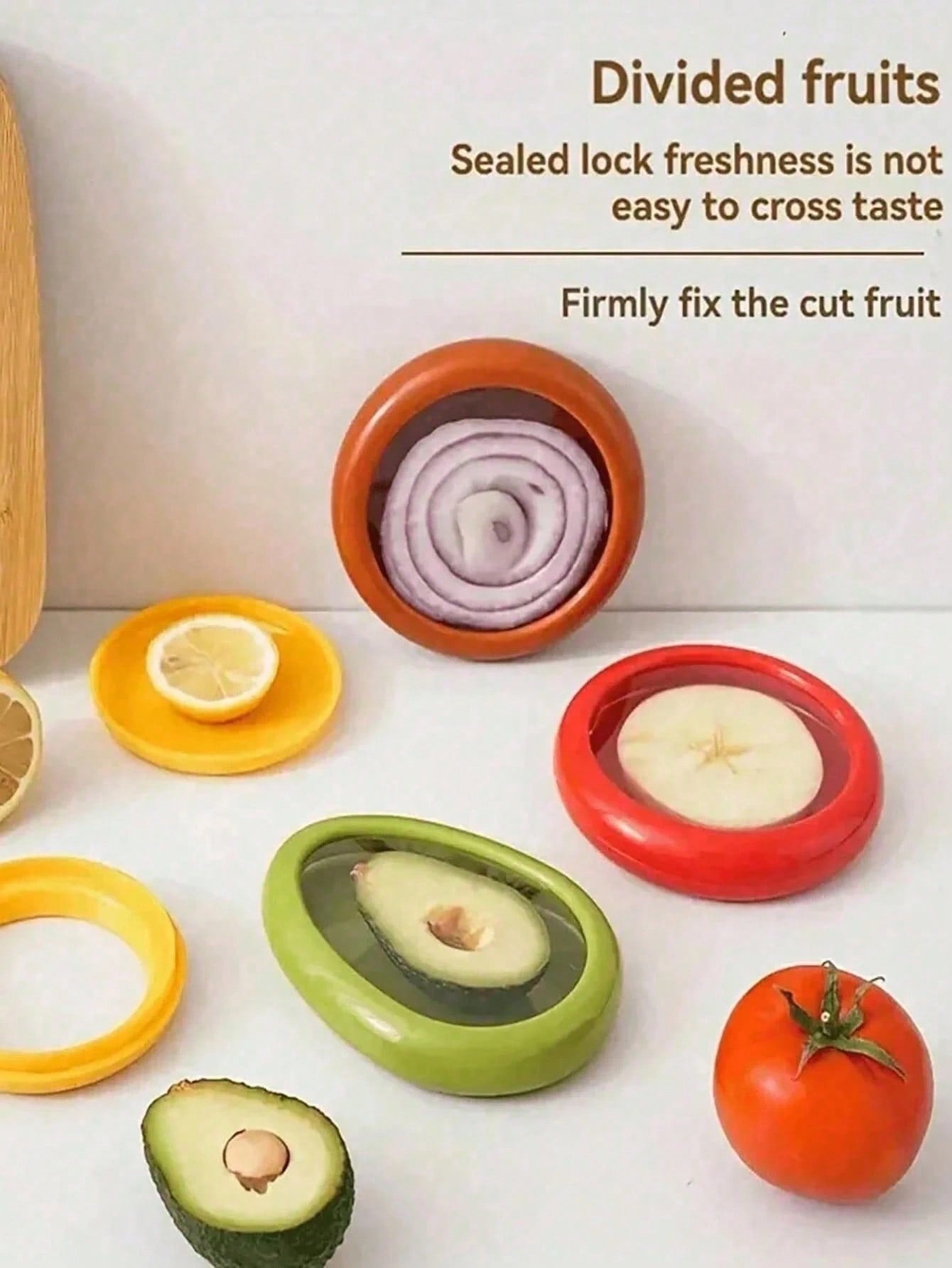 Silicone Fruit & Vegetable Storage Containers | Fridge Organizers with Lids – MIRA