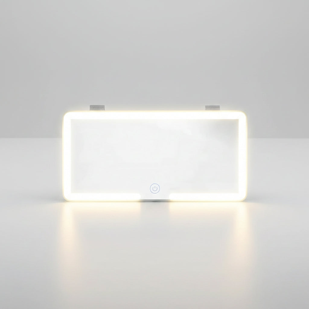 LED Visor Mirror with Light