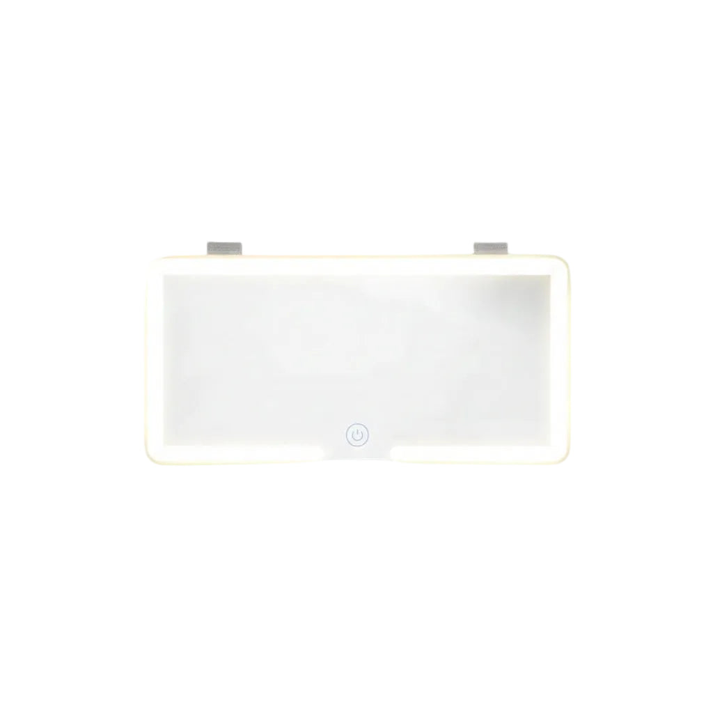 LED Visor Mirror with Light | 60 LEDs, 3 Modes, USB Rechargeable Car Mirror – MIRA
