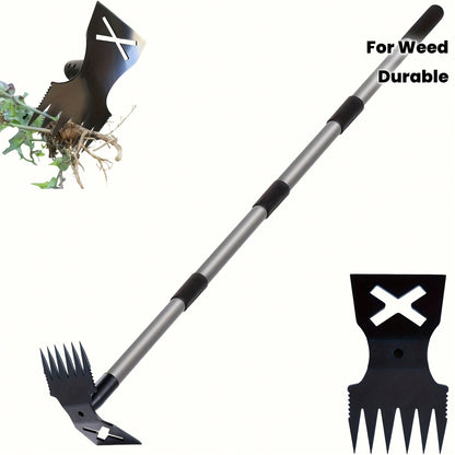 Premium Steel Hardened Hollow Weeding Trowel -Handheld Garden Cultivator, Efficient GardenMaintenance, Rust-Resistant Durable, Suitable ForVegetable Garden, Flower Garden