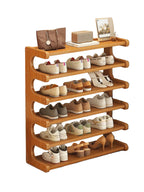 Bamboo Shoe Rack 3/5/6 Tier – Freestanding Shoe Storage Organizer | MIRA
