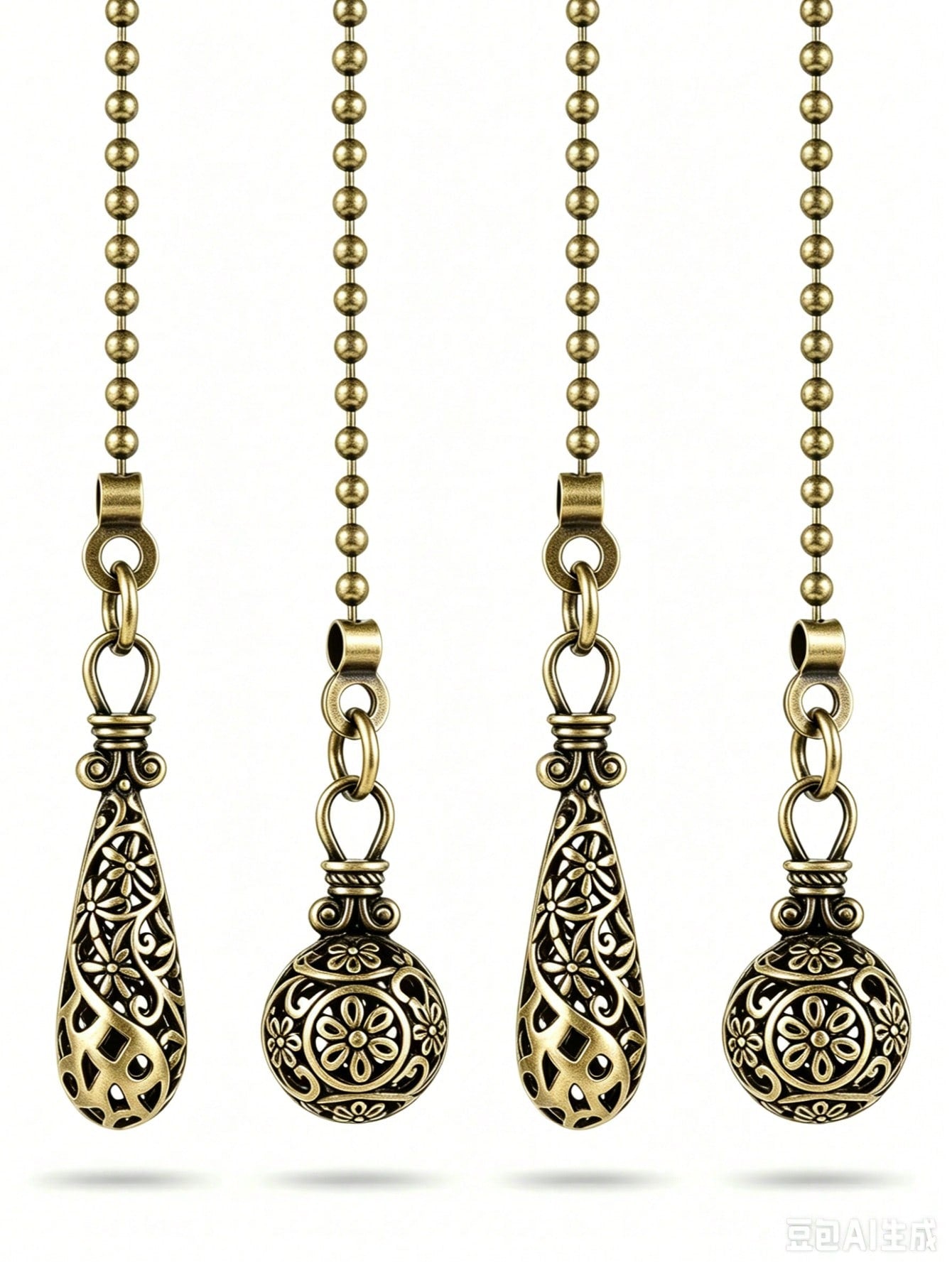 Ceiling Fan Pull Chain Extensions | Boho Totem Decorative Pendants – MIRA