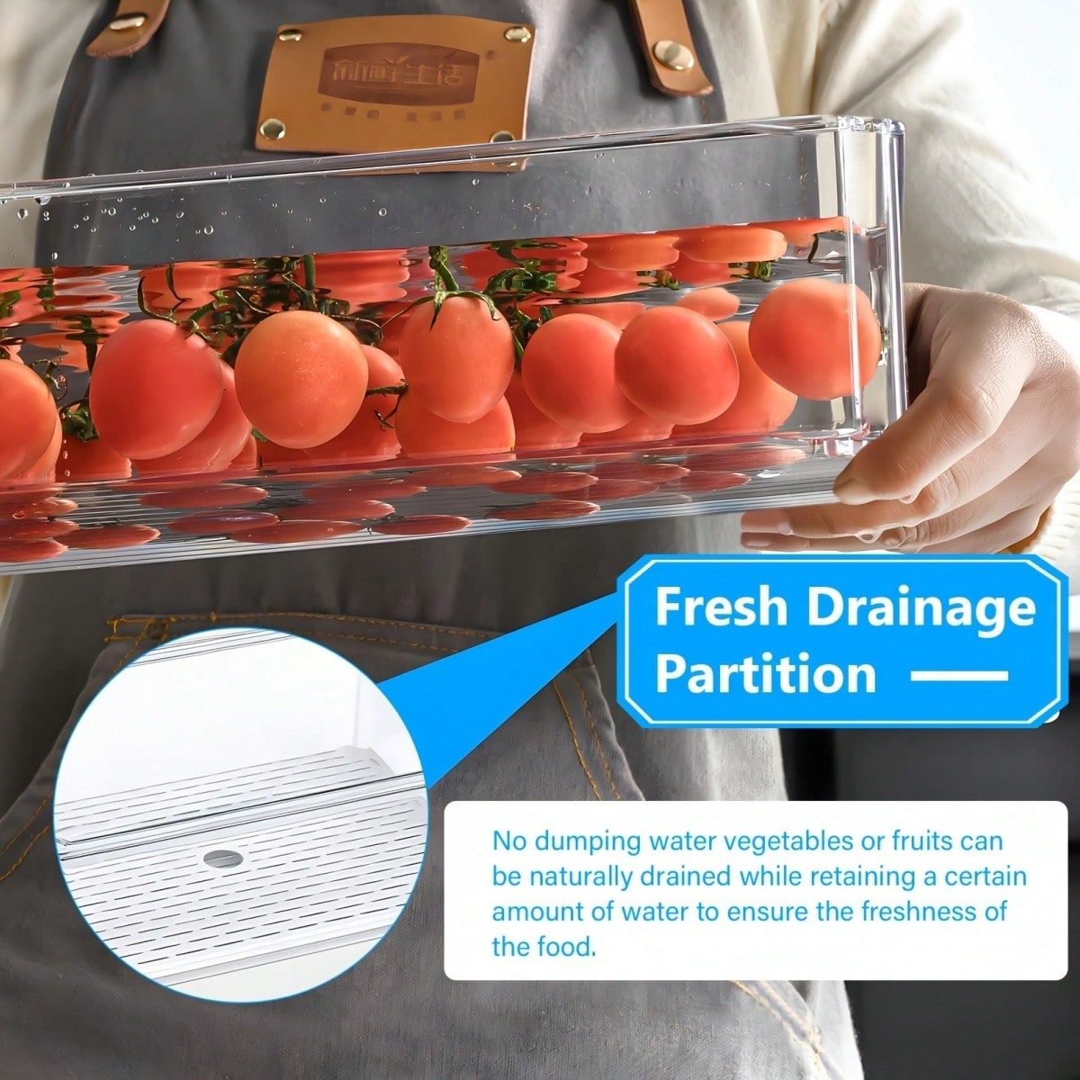 7/14 Pack Fridge Organizers,Stackable Refrigerator Organizer Bins With Lids,Fridge Fruit Storage Containers,Space-Saving Organizers Suitable For Kitchen,Cabinets And Fridge,For Snacks, Fruits, Vegetable, Cereals,Perfect Gift For Graduation,Party,Birthday,