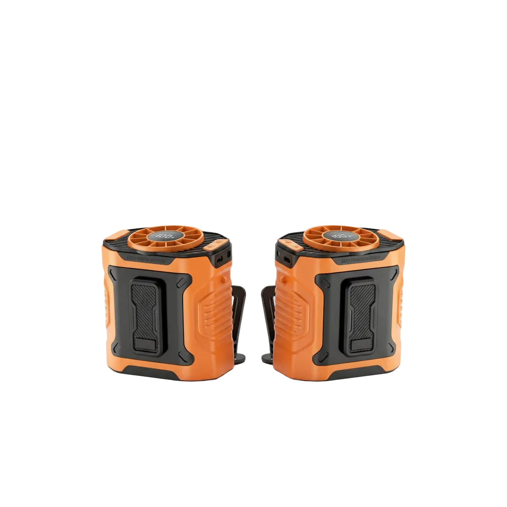 Neck & Waist Portable Fan | 18000RPM 5-Speed 5000mAh Outdoor Fan – MIRA