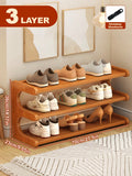 Bamboo Shoe Rack 3/5/6 Tier – Freestanding Shoe Storage Organizer | MIRA