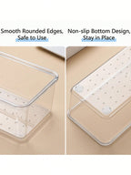 Clear Plastic Drawer Organizer Set – 13 to 60 Pcs, 4 Sizes | MIRA