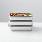 5-Piece Stainless Steel Storage Container Set