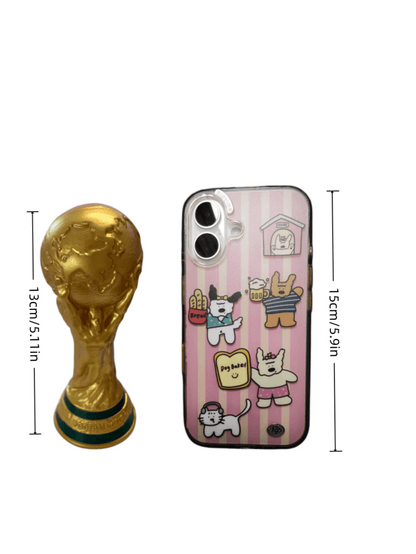 FIFA FIFA Resin Football Trophy Award Suitable For Canada, Mexico, USA Events, With Classic Cup And Trophy Design, For Collection Display, Birthday Party Decoration, Office Display Gift, Sports Fans Gift