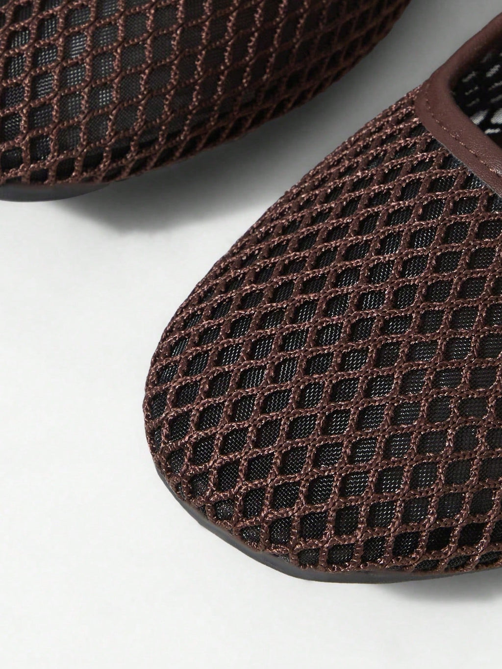 Women's Mesh Flat Shoes | Square Toe Ballet Flats | MIRA