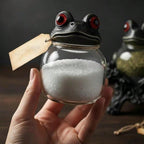 Gothic Frog Spice Jars Set of 3 – Apothecary Witch Kitchen Decor | MIRA