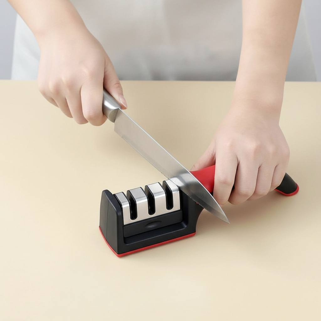 4-Stage Manual Knife Sharpener
