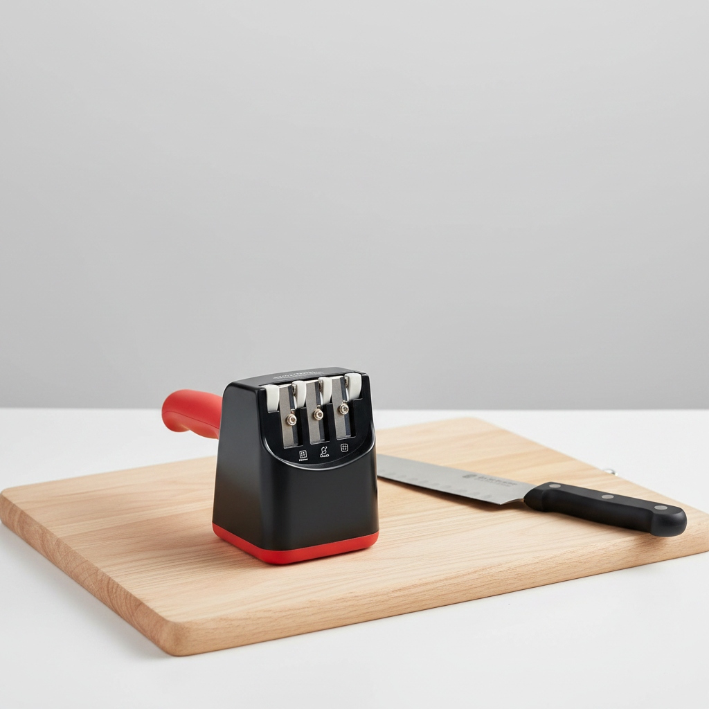 4-Stage Manual Knife Sharpener