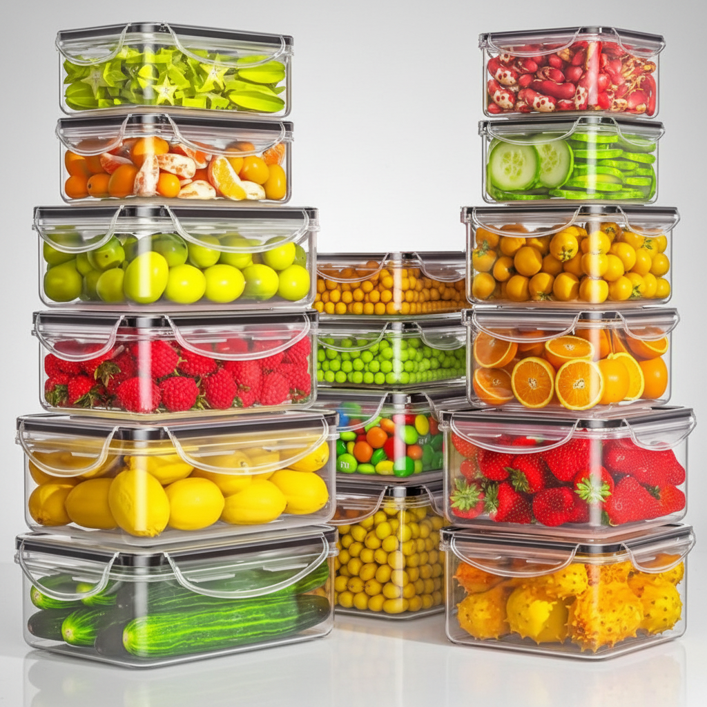 40-Piece Food Storage Container Set with Airtight Lids