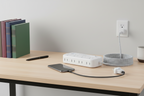 Flat Plug Surge Protected Power Strip