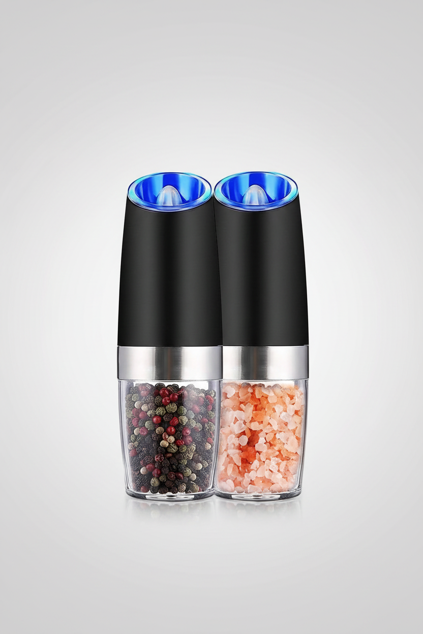 Electric Salt &amp; Pepper Grinder Set