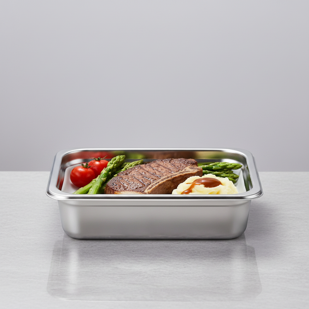 5-Piece Stainless Steel Storage Container Set