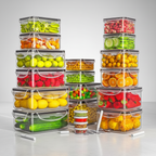 40-Piece Food Storage Container Set with Airtight Lids