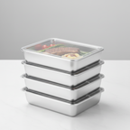 5-Piece Stainless Steel Storage Container Set