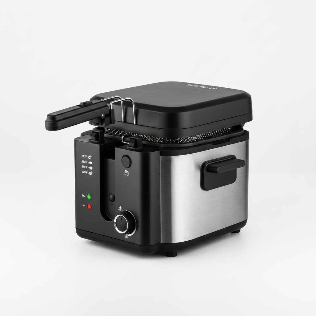 1500W Electric Deep Fryer with Basket | 2.5L Non-Stick, Easy Clean | MIRA