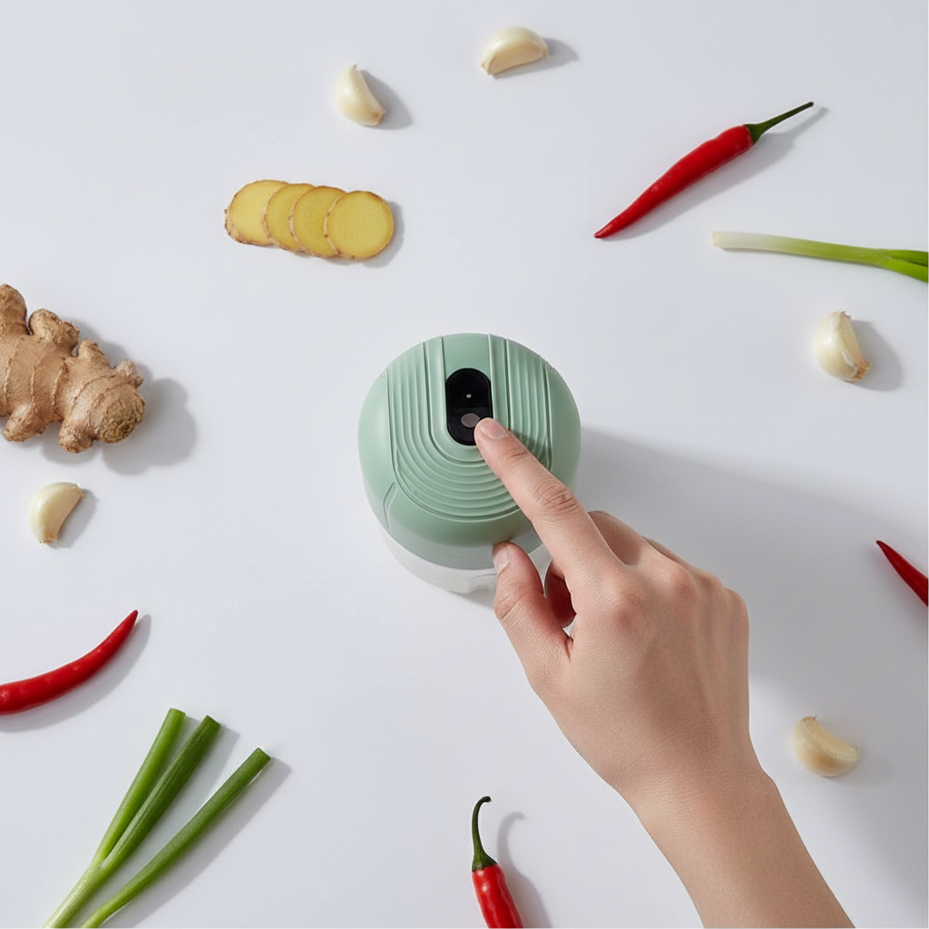 Electric Garlic Grinder & Mini Food Processor | USB Rechargeable – MIRA