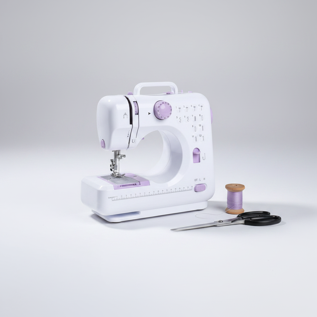 Portable Electric Sewing Machine | 12 Stitch Patterns & Adjustable Speed – MIRA