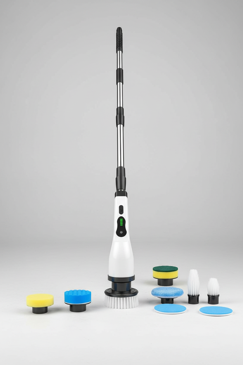 Electric Spin Scrubber | Cordless Dual-Speed Cleaning Brush – MIRA