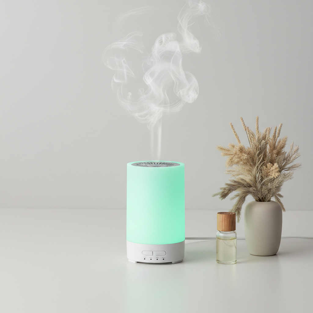 Flame Ultrasonic Aroma Diffuser | 7 LED Colors 150ml USB – MIRA