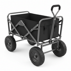 Heavy-duty folding cart - 45-degree angle view