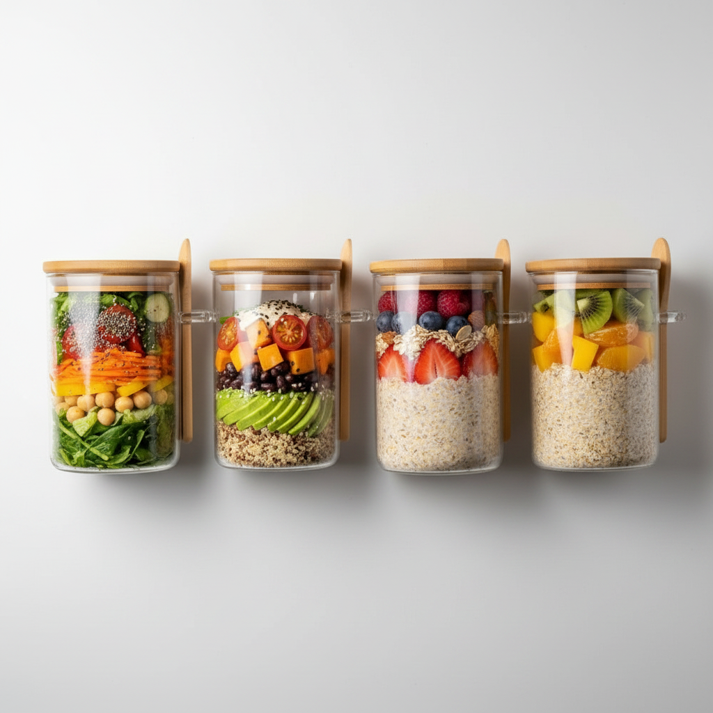 Top-down flat lay