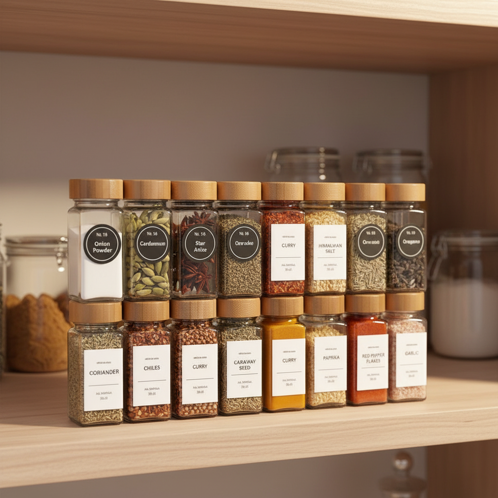 Kitchen pantry scene