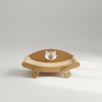 Sisal Cat Scratching Lounge Chair - Front View