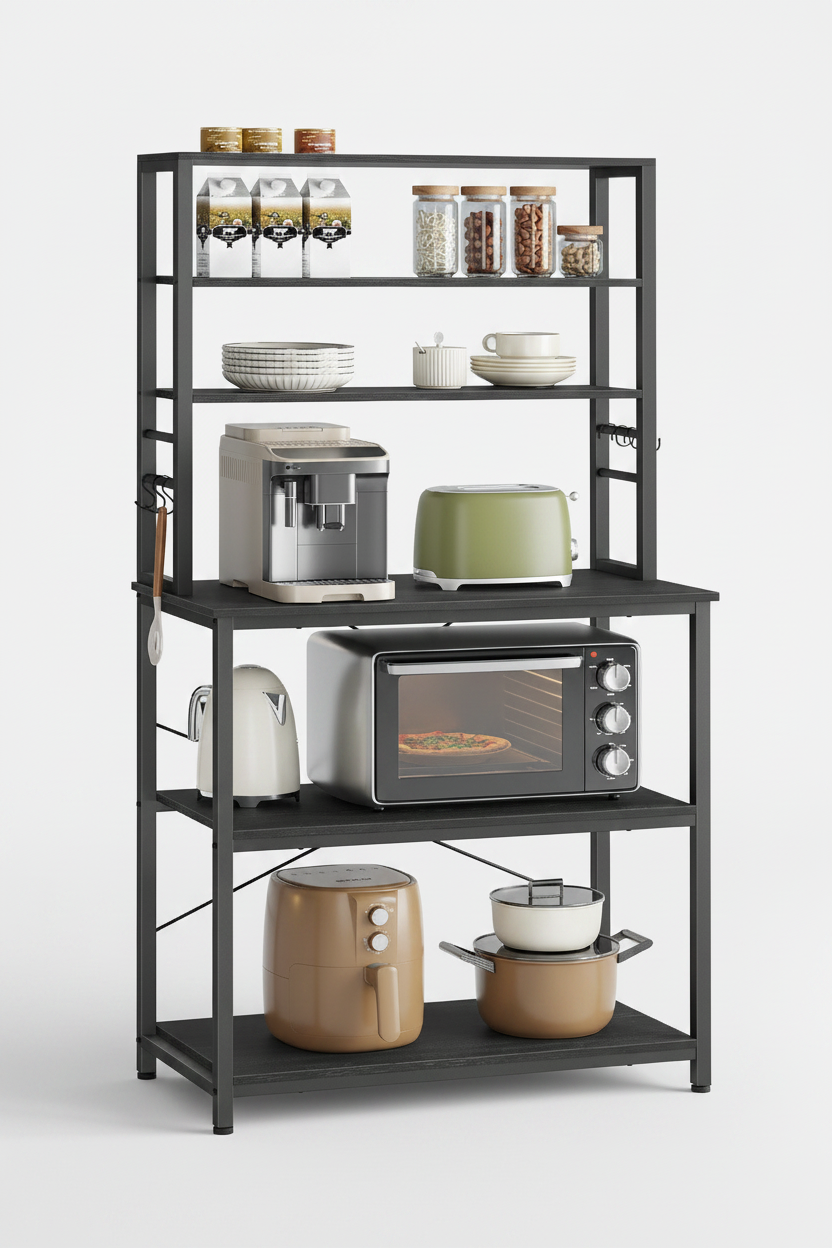 Baker's Rack - Low Angle View Studio