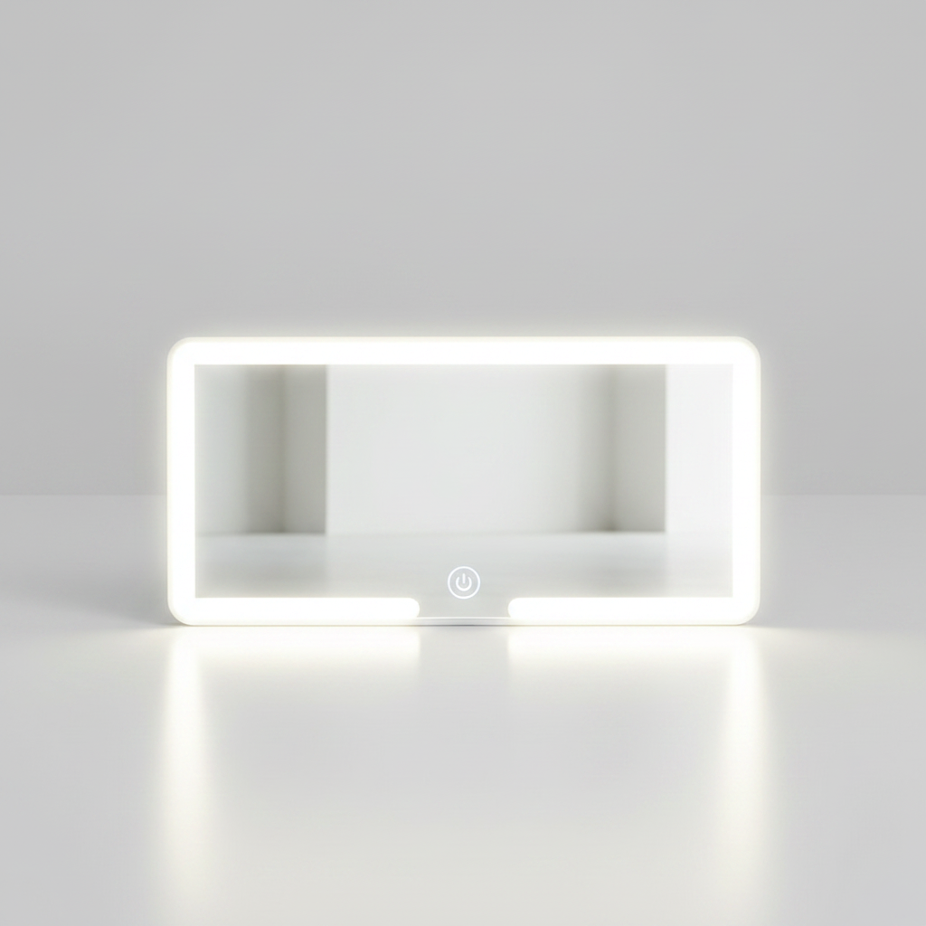 Front mirror view