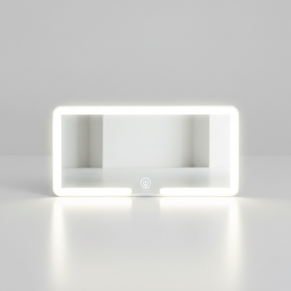 Front mirror view