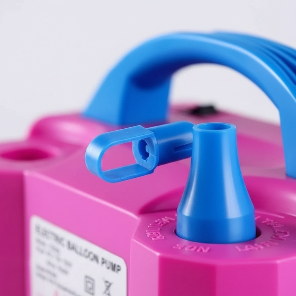 Dual nozzle close-up