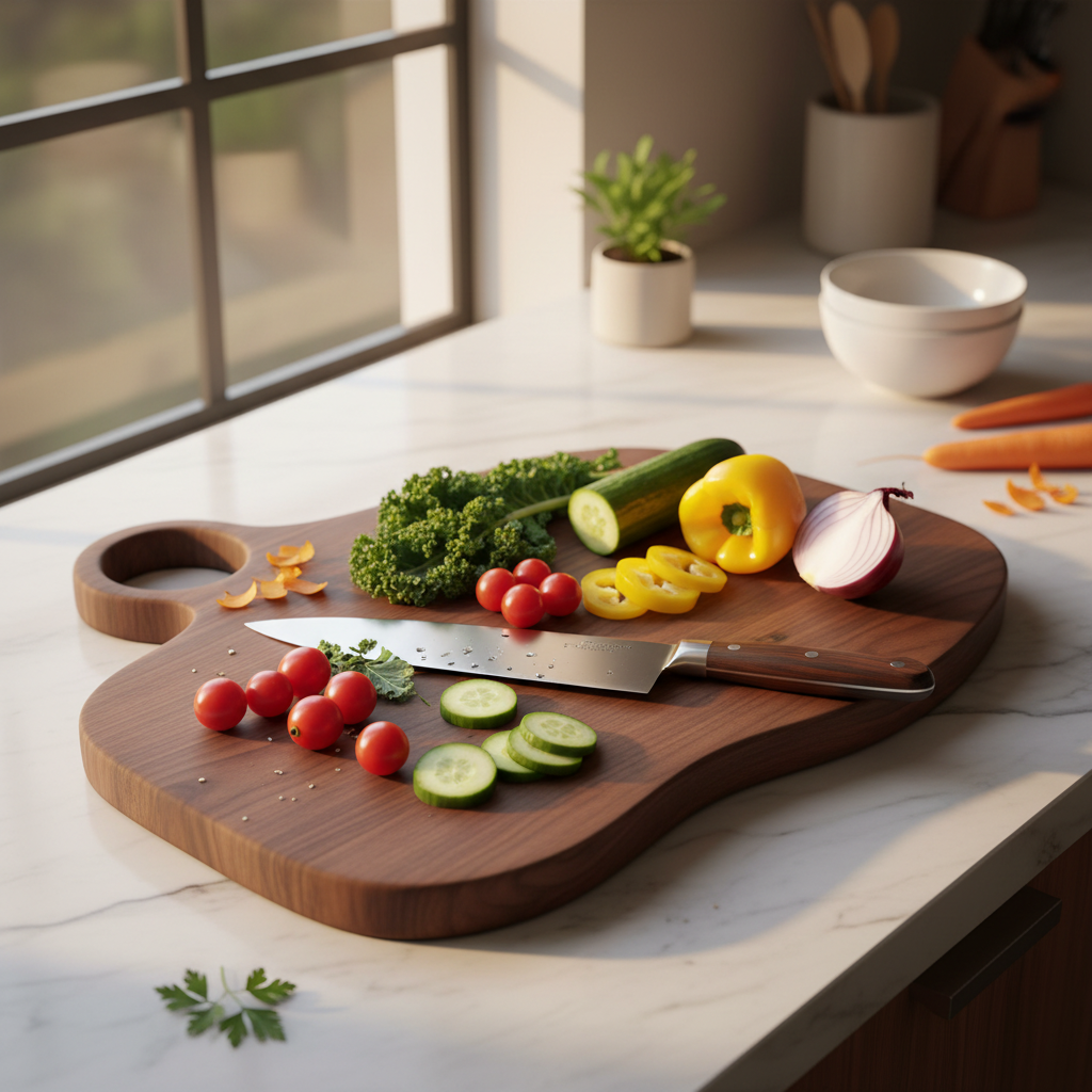 Kitchen cooking scene