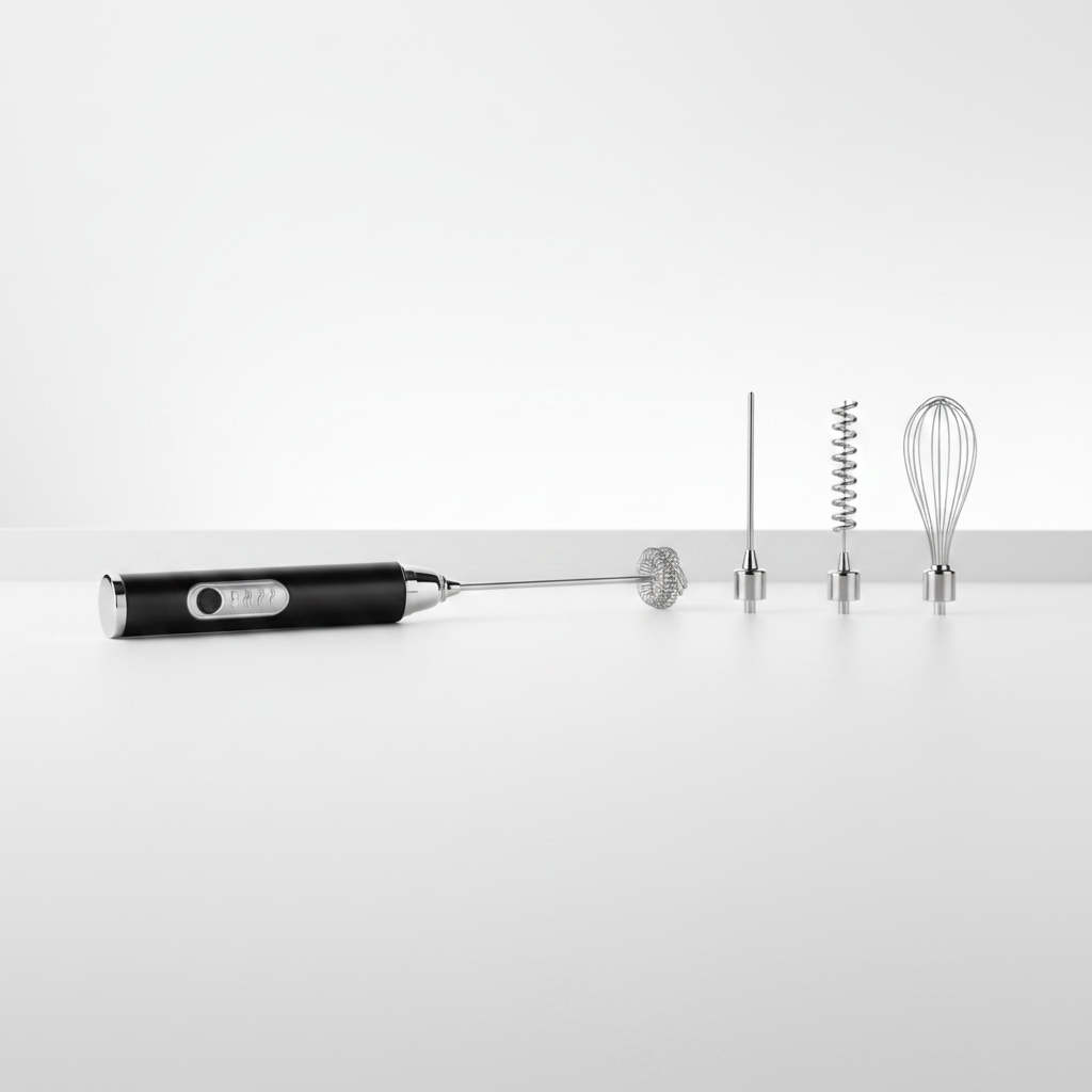 3 whisk heads flat lay