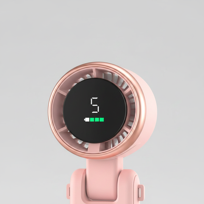 Portable Handheld Turbo Fan - LED Detail