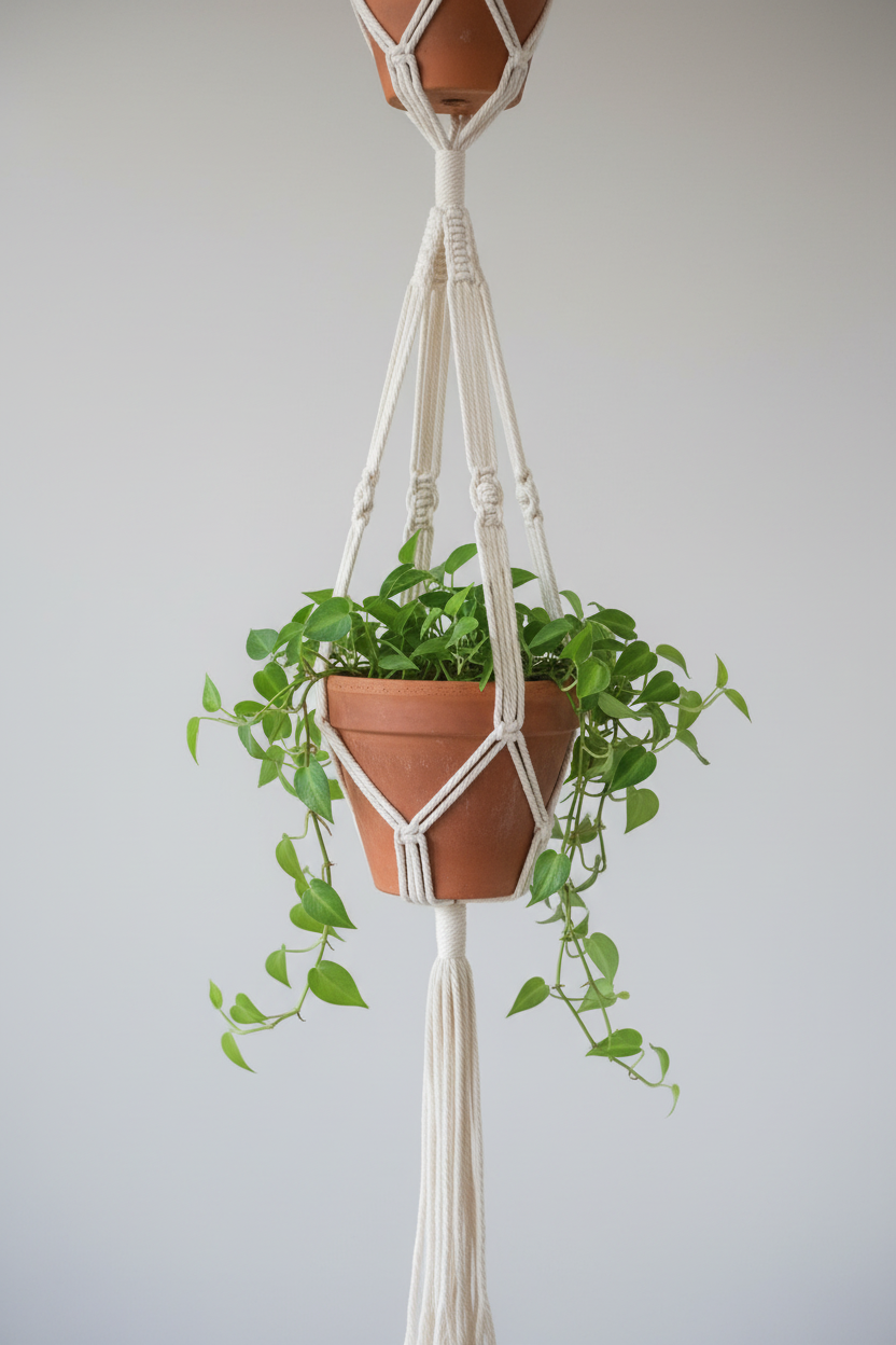 Close-up knot detail - Studio